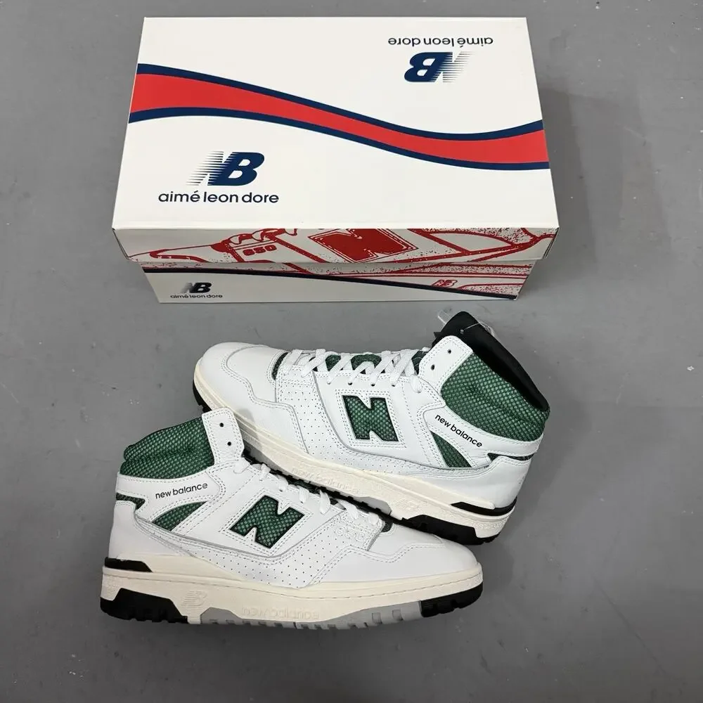 Sz 11 - ALD x New Balance 650R BB650RAA Aime Leon Dore White Green DS New